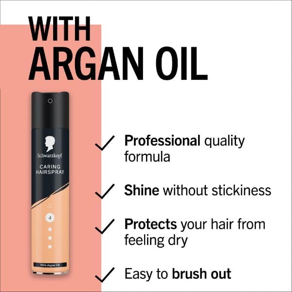 Schwarzkopf Hairspray Caring 250ml | CC Hair & Beauty UK