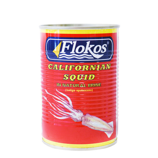 Flokos Squid In Natural Juice 370g