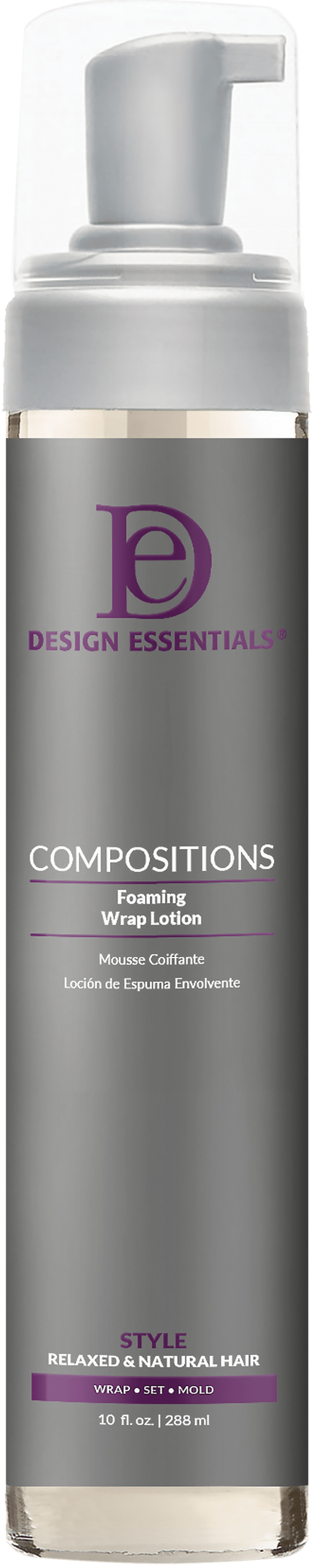Design Essential Compositions Foaming Wrap Lotion 10oz - product detail | CC Hair & Beauty