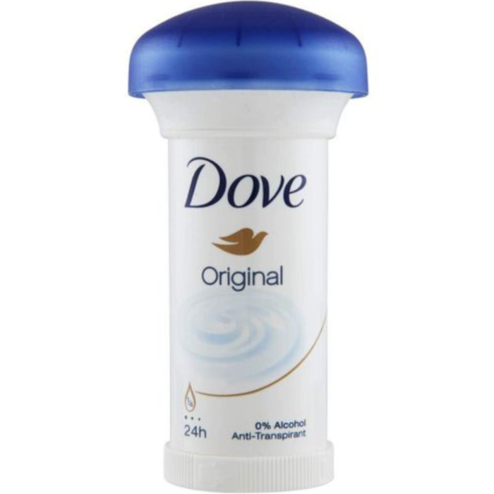 Dove Original Cream Antiperspirant Deodorant 50ml - product detail | CC Hair & Beauty