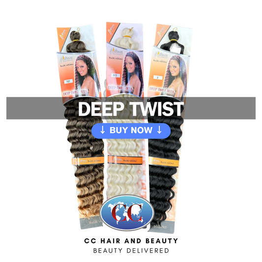 Aftress Deep Twist Bulk Synthetic Hair Braiding | CC Hair & Beauty UK