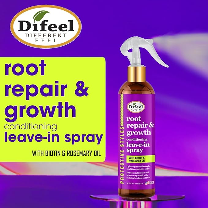 Difeel Root, Repair & Growth Conditioning Leave-in Spray 8 oz. | CC Hair & Beauty UK