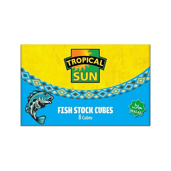 Tropical Sun Fish Stock Cubes 8 cubes 80g - pricemarked
