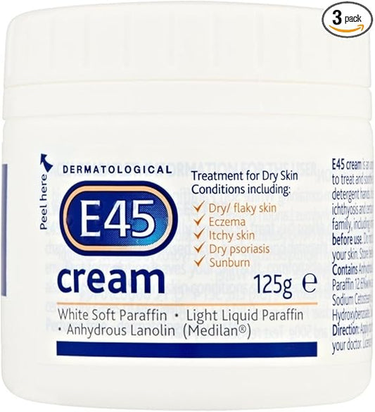 E45 Cream Moisturiser  125g