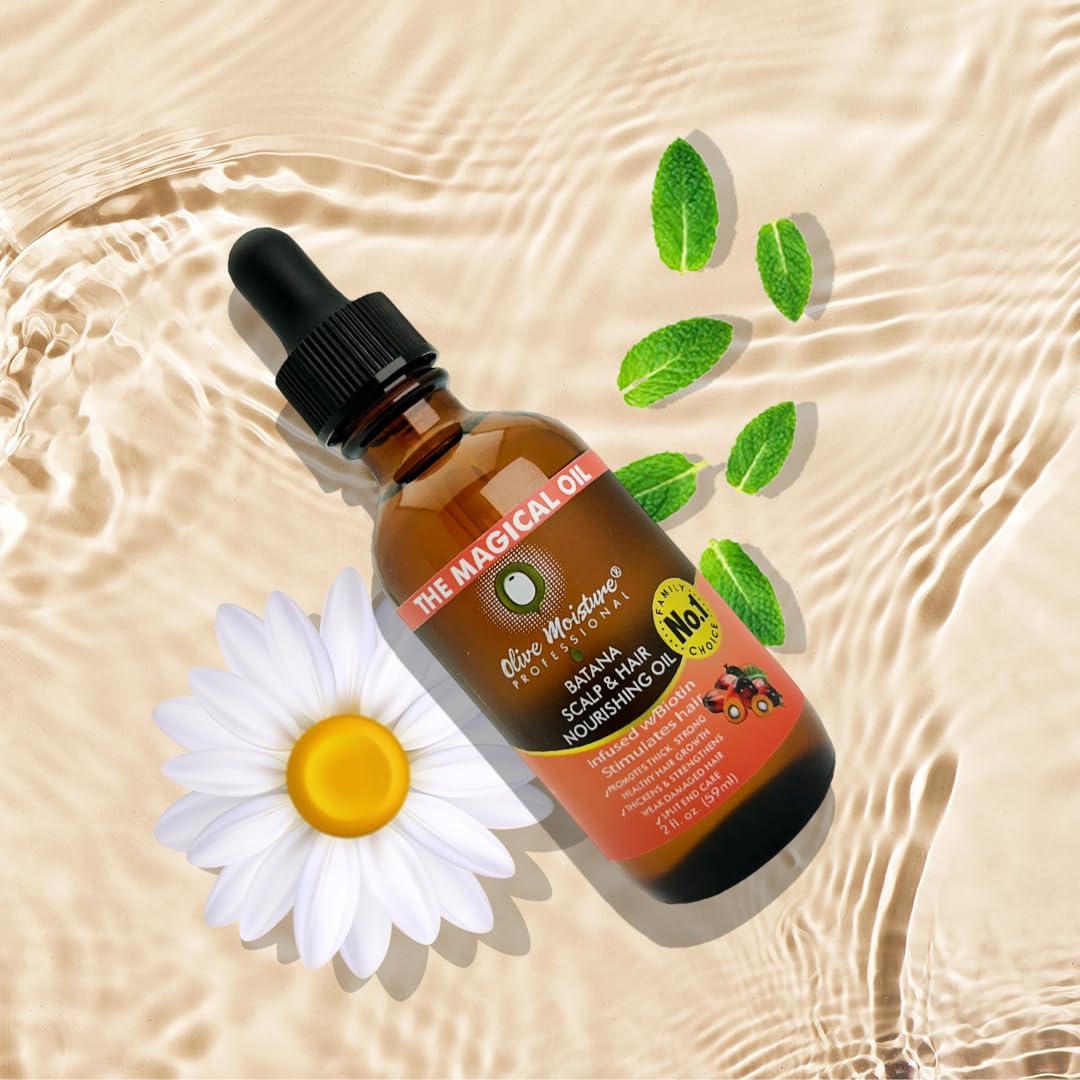 Olive Moisture Olive Moisture Professional Batana Scalp and Hair Nourishing Oil 2OZ | CC Hair & Beauty Leeds
