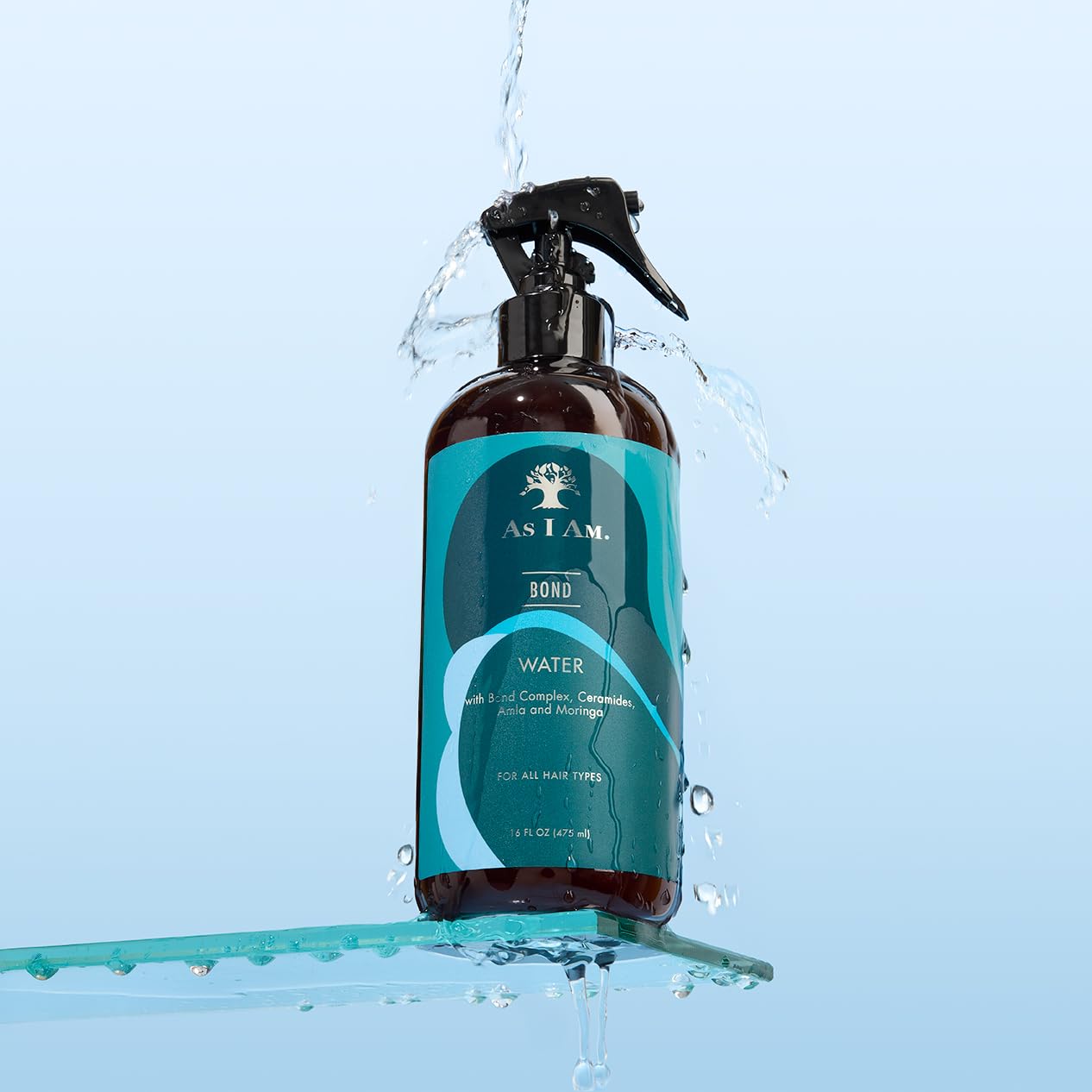 As I Am Bond Water With Moringa, Amla, & Ceramides 16oz - view 5