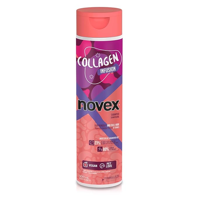Novex Collagen Organic Infusion Shampoo 10oz | CC Hair & Beauty UK