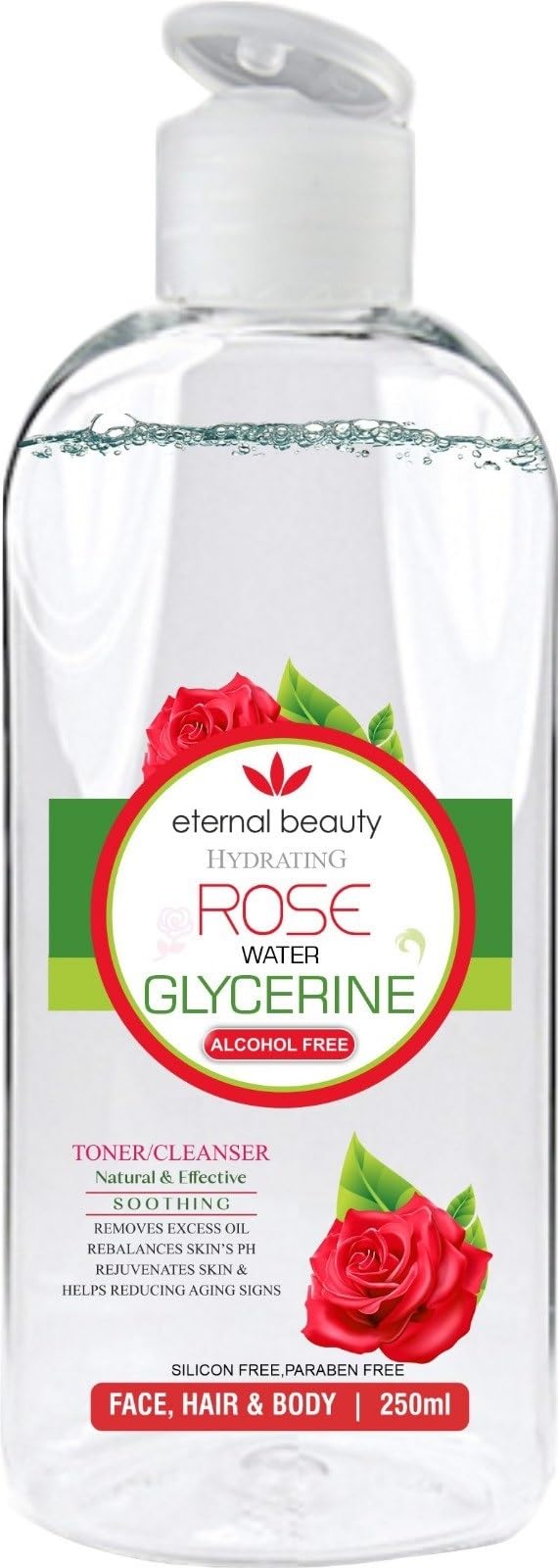 Eternal Beauty Rose Water Glycerine 250ml | Shop at CC Hair & Beauty UK