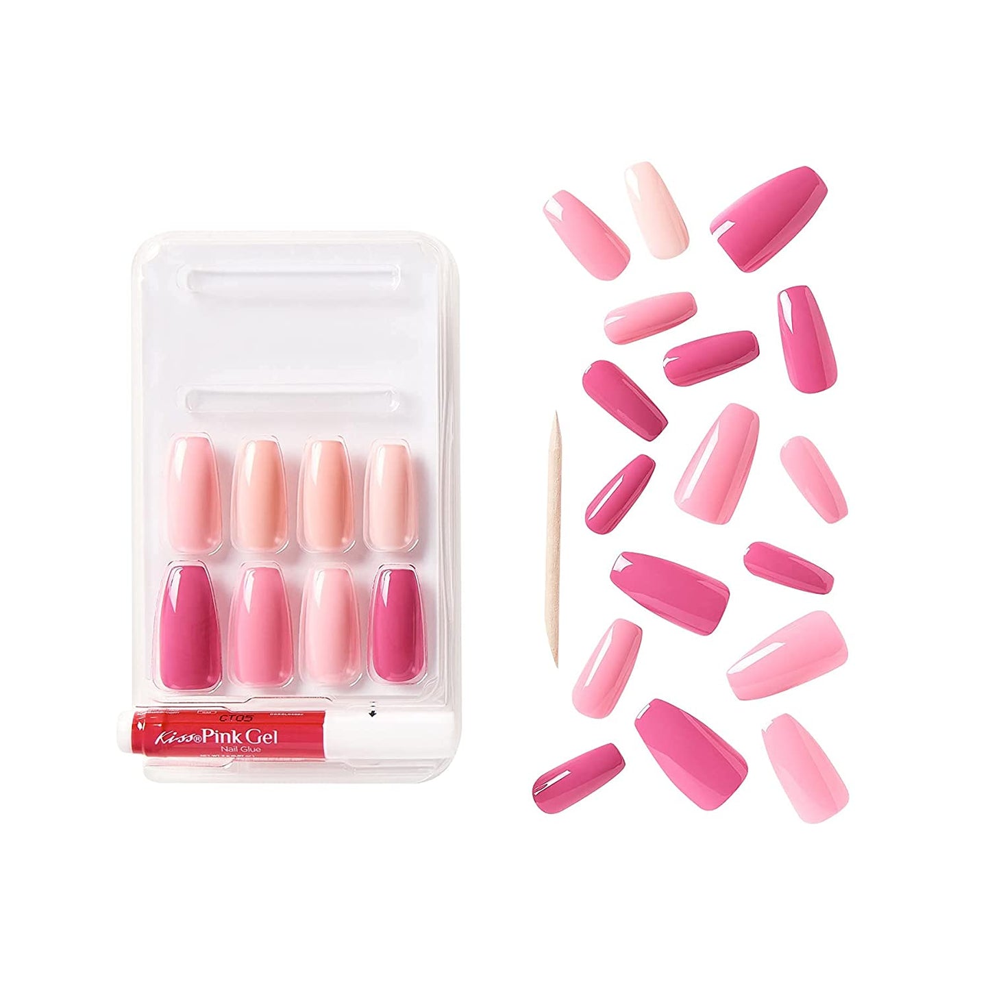 Kiss Nails KISS GoldFinger Gel Glam Manicure Nails GD22 | CC Hair & Beauty Leeds
