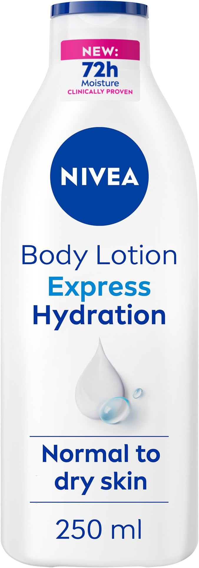 NIVEA Express Hydration Body Lotion, 250 ml - available online | CC Hair & Beauty UK