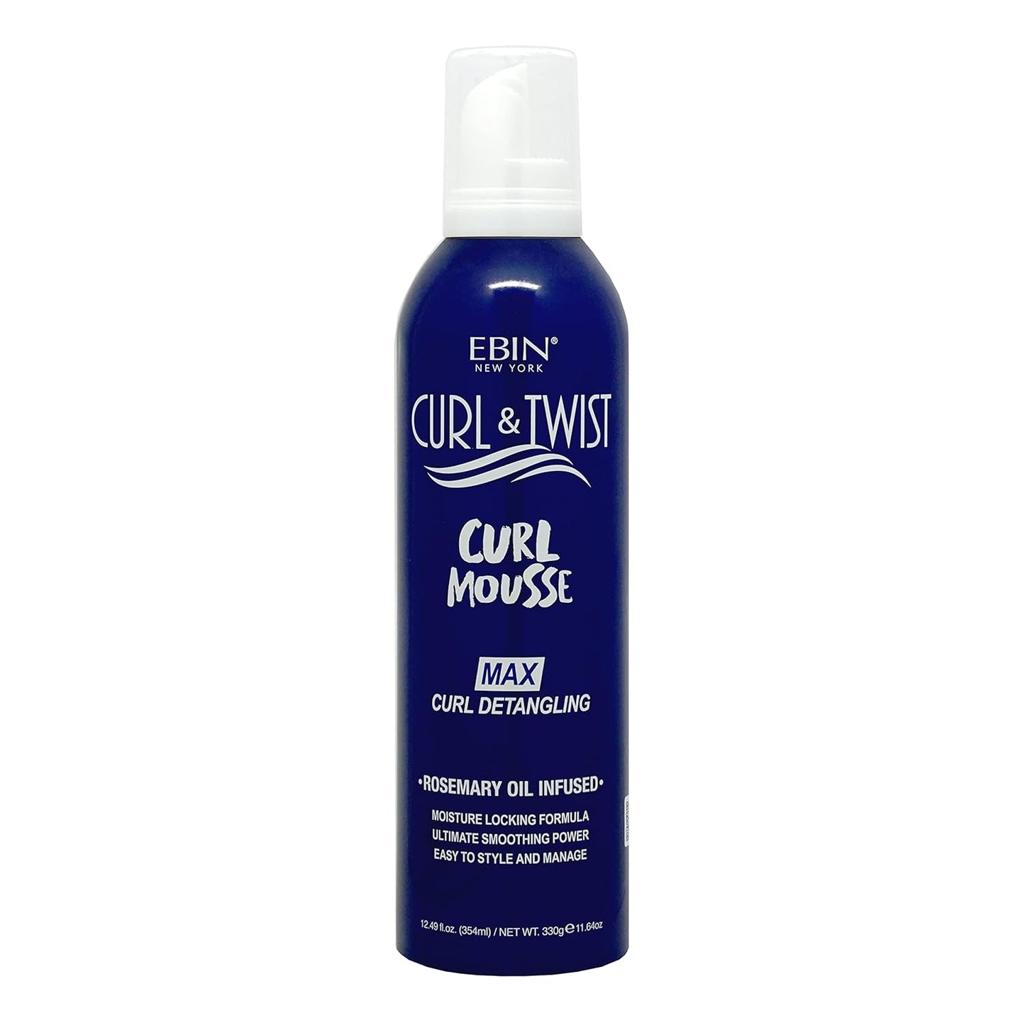 Ebin Curl & Twist Supreme Curl Detangling Mousse 354 ml - available online | CC Hair & Beauty UK