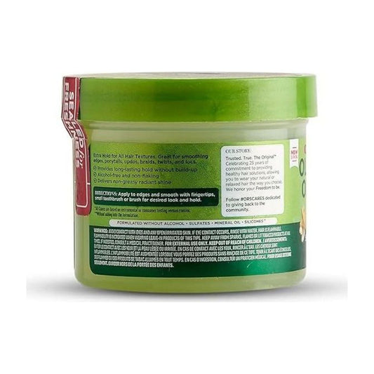 ORS Olive Oil Edge Control Hair Gel Infused with sweet Almond Oil 4oz - view 2