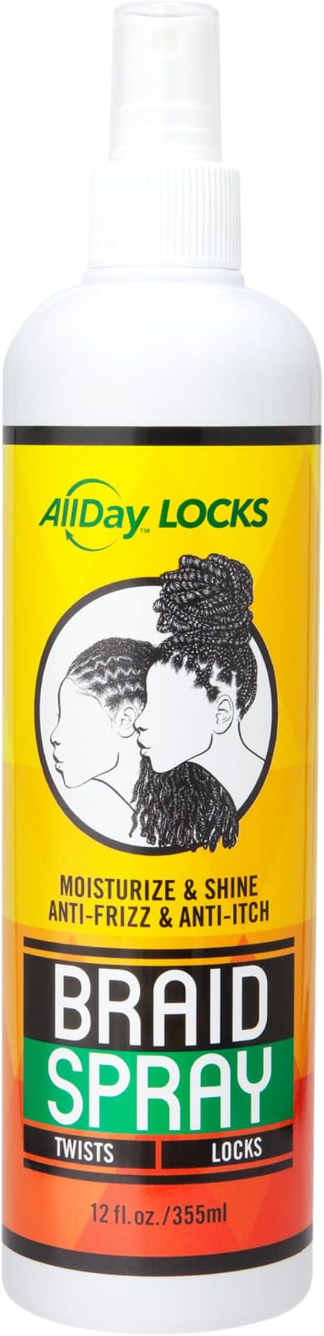 AllDay Locks AllDay Locks Braid Spray 12oz | CC Hair & Beauty Leeds
