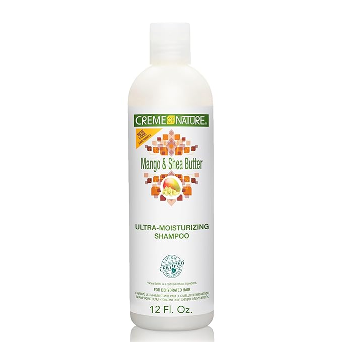 Creme of Nature Creme Of Nature Mango Shea Butter Ultra Moisturizing Shampoo - 12 Oz | CC Hair & Beauty Leeds