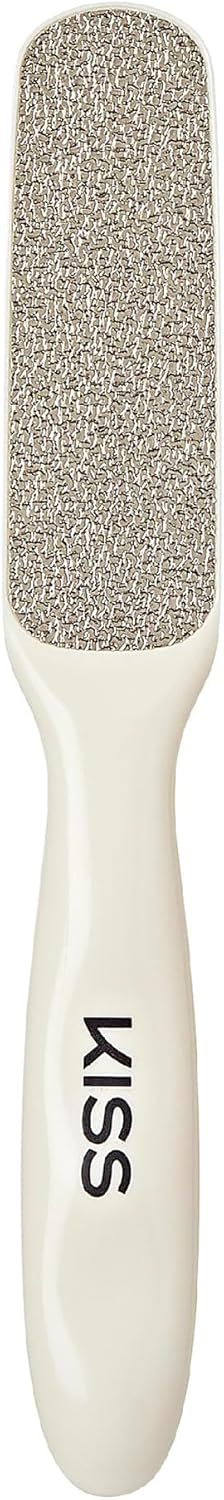 Kiss New York Nickel Foot File, Double-Sided - available online | CC Hair & Beauty UK
