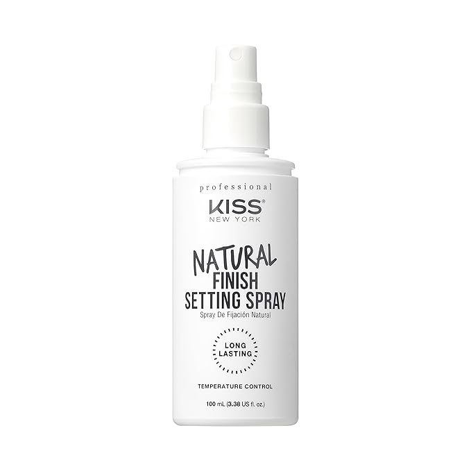 Kiss New York Kiss New York Finish Setting Spray for Makeup 3.38 Oz | CC Hair & Beauty Leeds