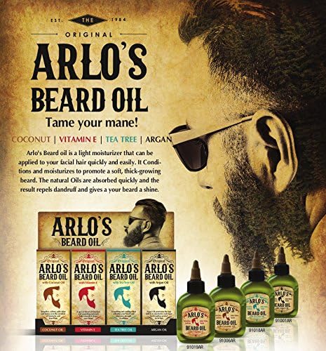 Arlo's Beard Oil with Coconut Oil 75 ml | CC Hair & Beauty UK