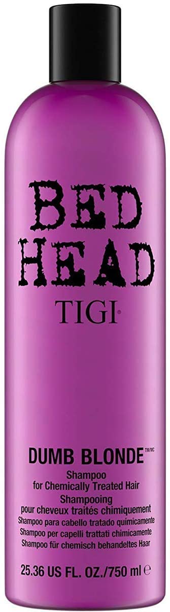 Bed Head By Tigi Dumb Blonde Shampoo For Damaged Blonde Hair 25.36 (750ml) | Shop at CC Hair & Beauty UK