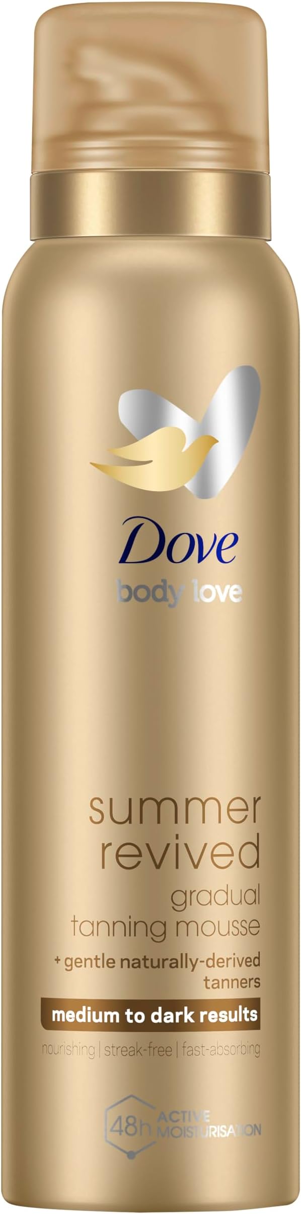 Dove Summer Revived Medium to Dark Gradual Tanning Mousse 150ml - available online | CC Hair & Beauty UK