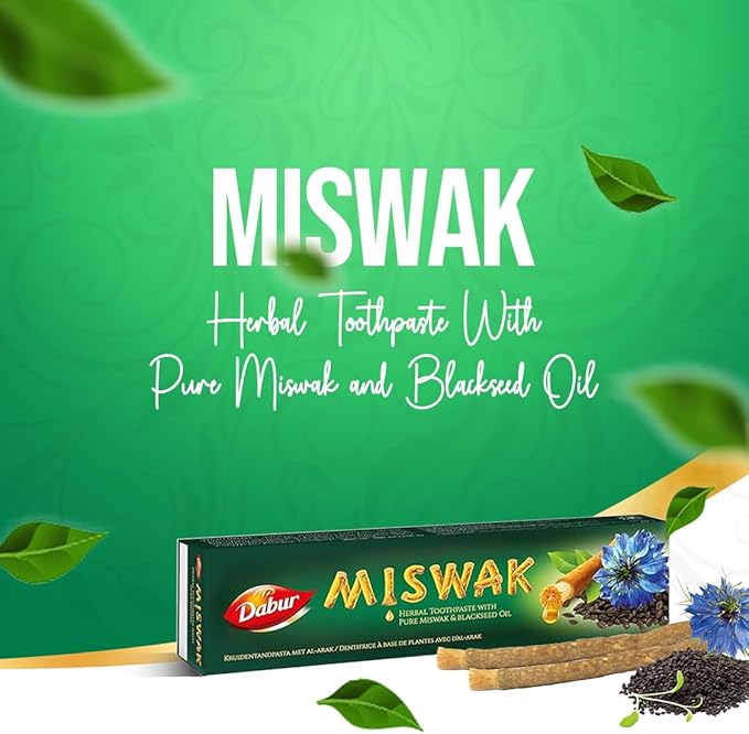 Dabur Miswak Blackseed Toothpaste - 100ml - view 2