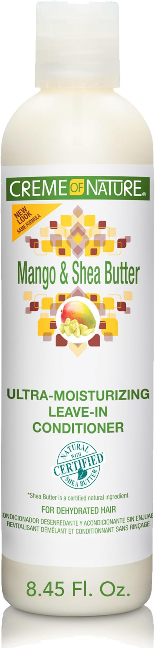 Creme Of Nature Mango  & Shea Butter - 8 Oz - product detail | CC Hair & Beauty
