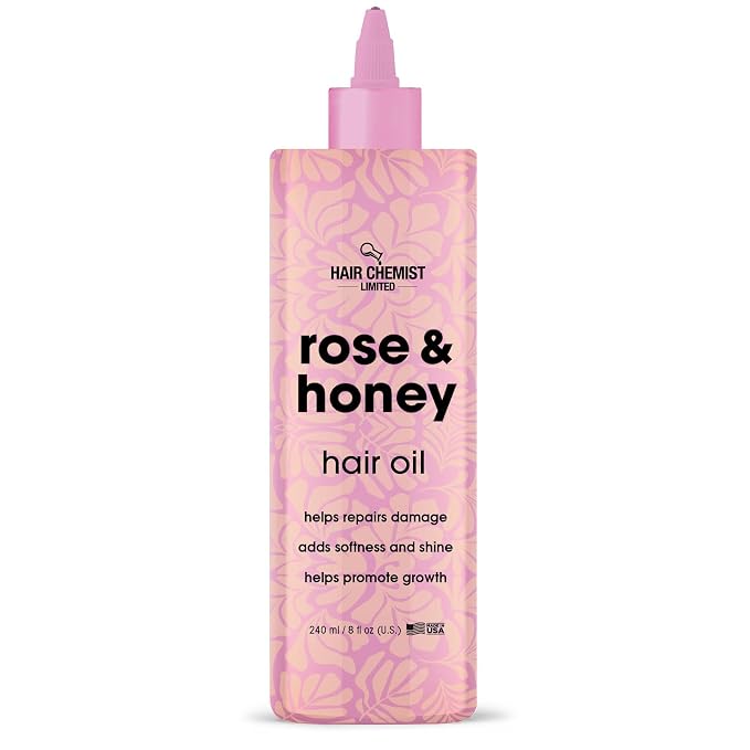 Hair Chemist Rose & Honey Hair Oil 8oz