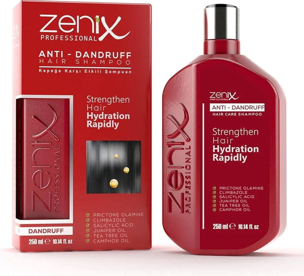 ZeniX Professional Anti - Dandruff Hair Shampoo 250ml | Shop at CC Hair & Beauty UK