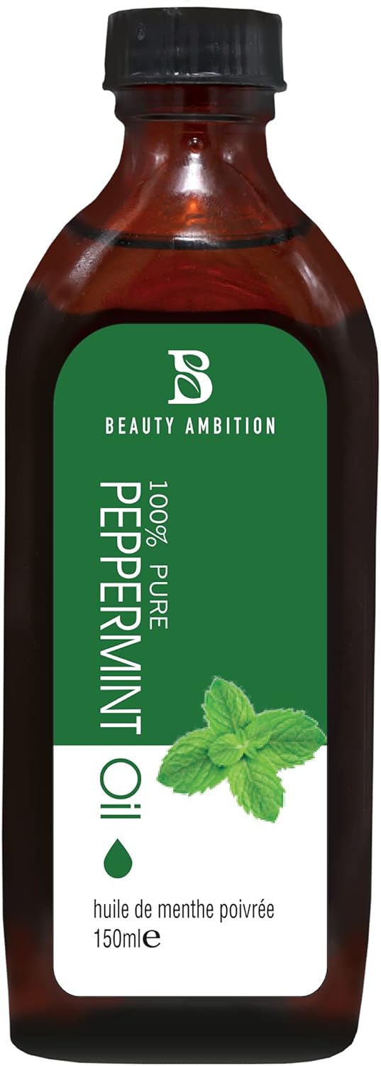 Beauty Ambition 100% Peppermint Oil Natural and Herbal Oil 150ml | Shop at CC Hair & Beauty UK