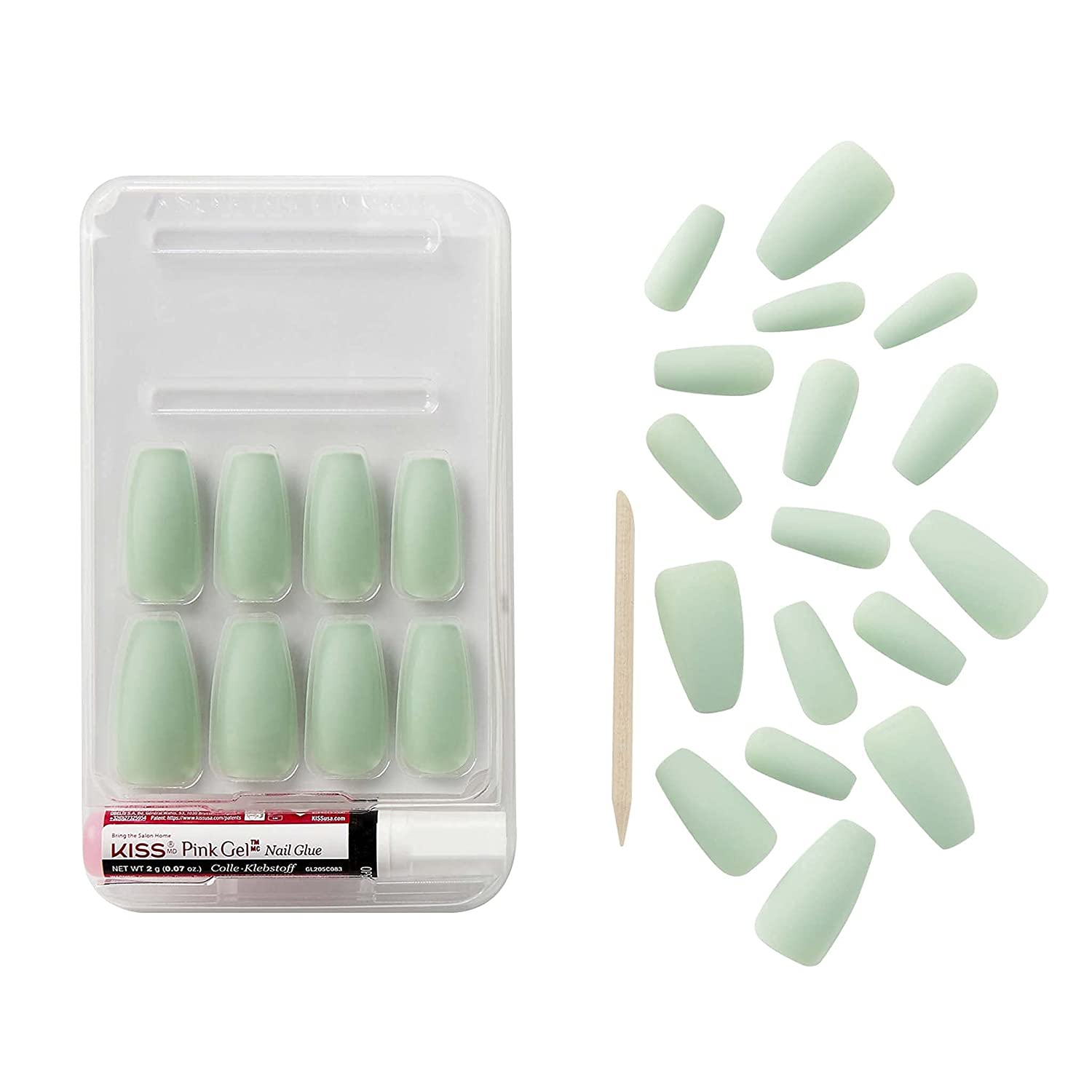 Kiss Nails KISS GoldFinger Gel Glam Manicure Nails GC12 | CC Hair & Beauty Leeds