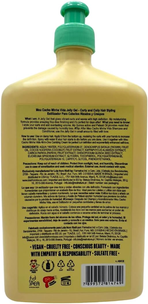 Lola From Rio My Curl My Life Styling Gel 500ml | CC Hair & Beauty UK