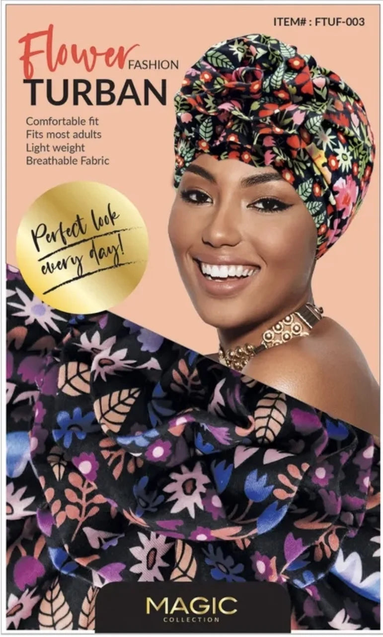 Magic Collection Fashion Turban - Flower - view 4