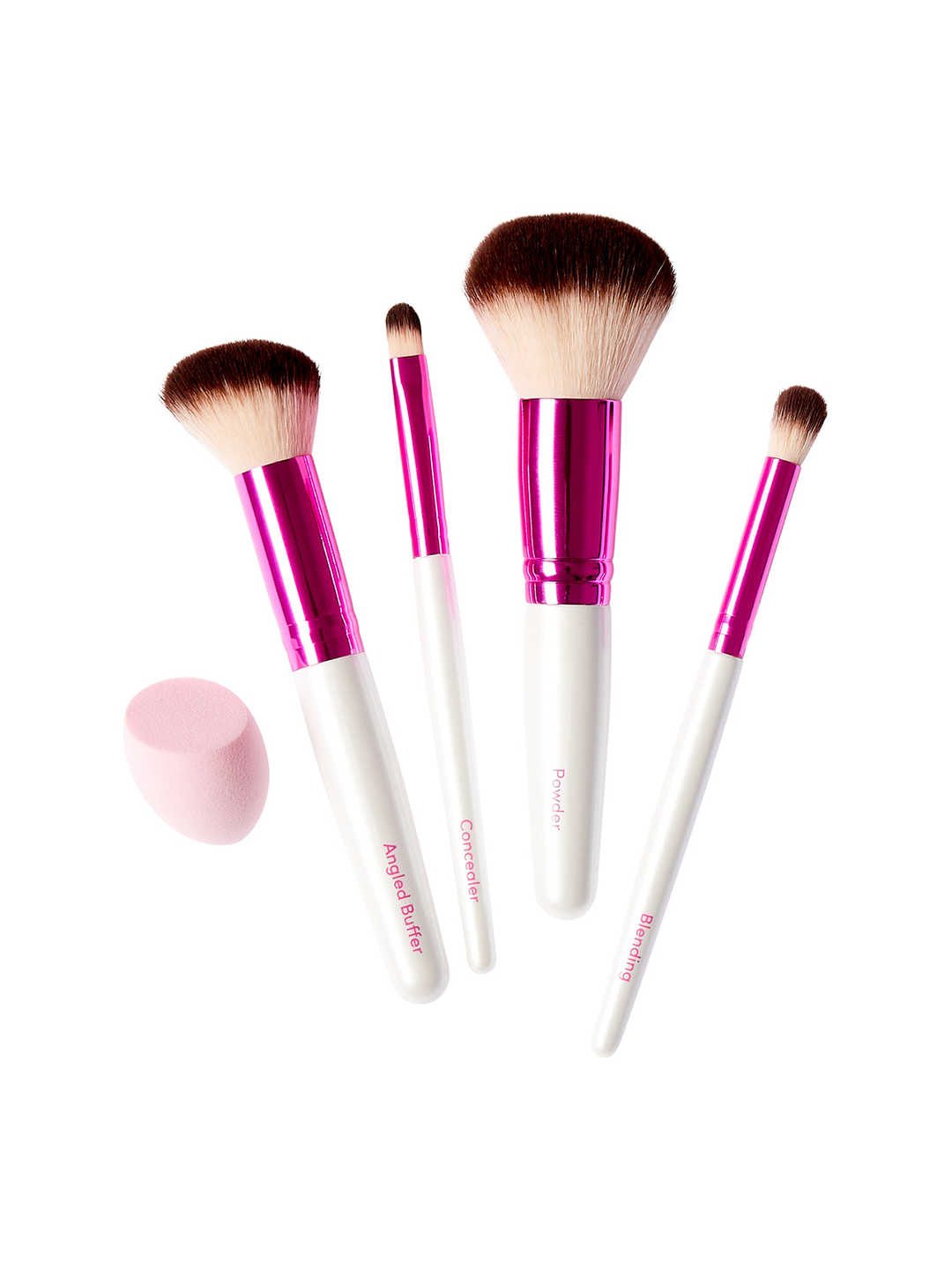 Ruby Kisses Premium Makeup Brushes Set - 5 Pieces - view 2