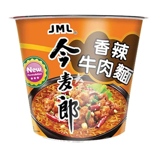 Jinmailang Big Bowl Noodle Artificial Spicy Beef Flavour 105g