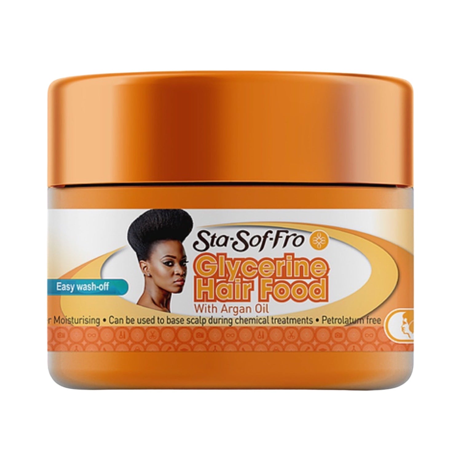 Sta Sof Fro Glycerine Hair Food With Argan Oil - 8.45 Oz | Shop at CC Hair & Beauty UK