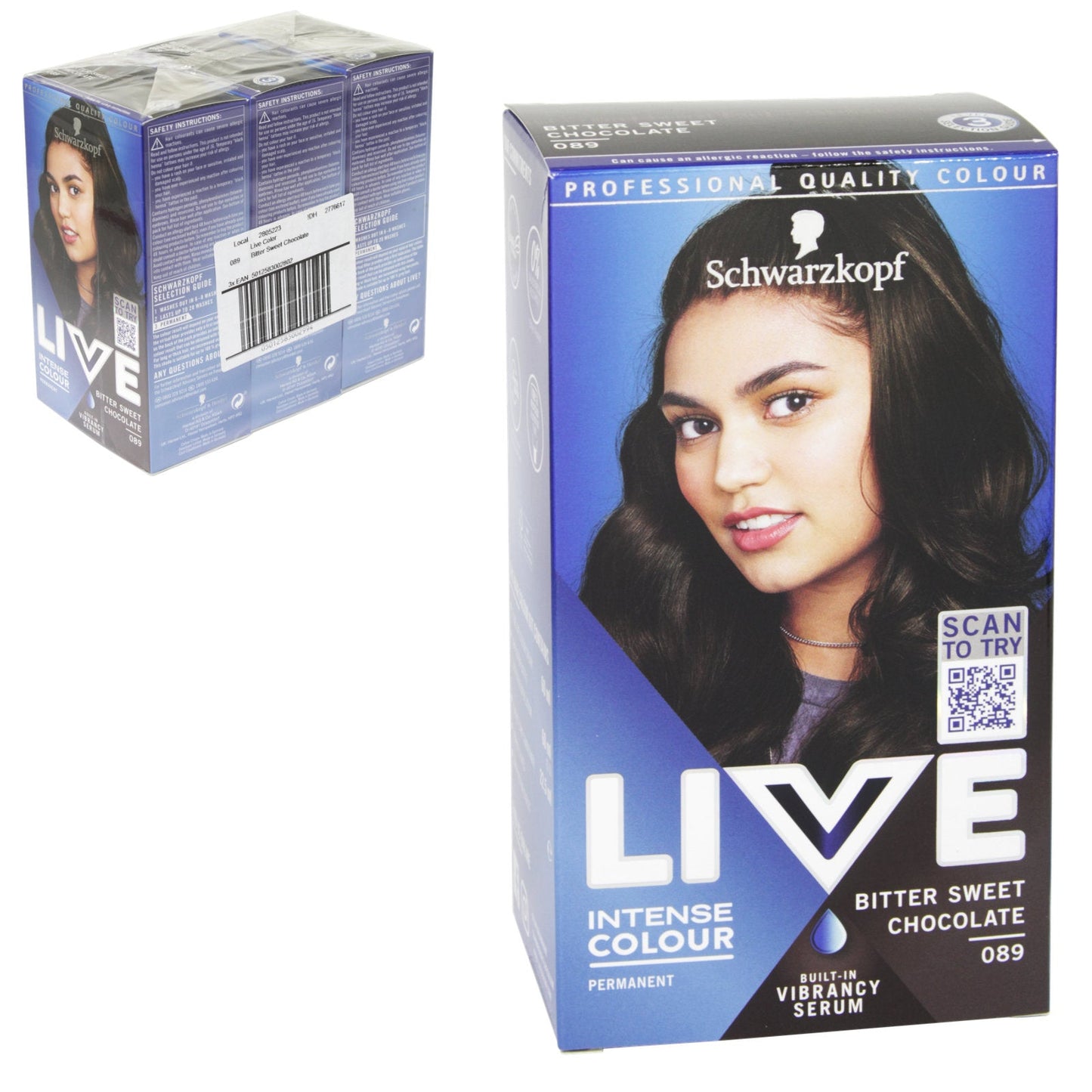 Schwarzkopf Live Permanent Intense Colour Hair Dyes