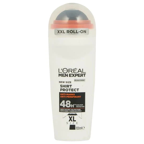 L'Oreal Men Expert Anti-Perspirant Roll-On Shirt Protect 100ml | Shop at CC Hair & Beauty UK