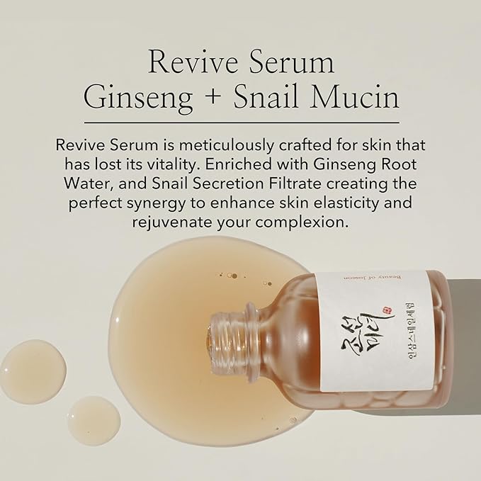 Beauty of Joseon Line Revive Serum Ginseng + Snail Mucin 30ml | CC Hair & Beauty UK