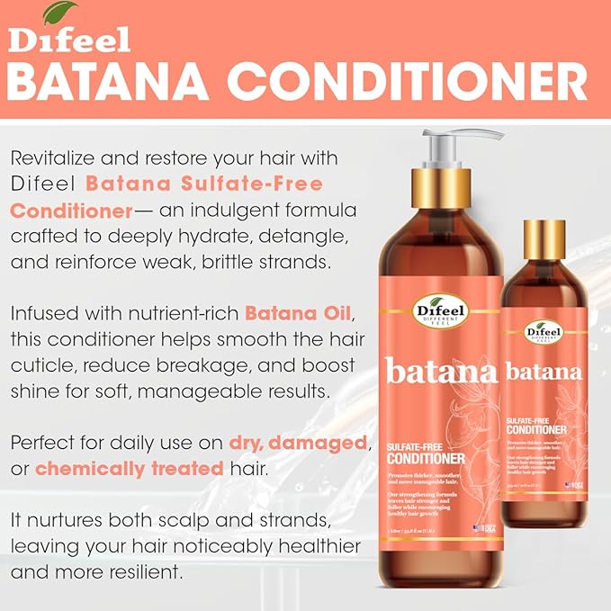 Difeel Batana Sulfate Free Conditioner | CC Hair & Beauty UK
