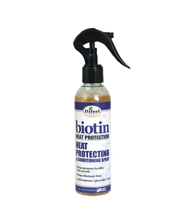 Difeel Biotin Heat Protecting Conditioning Spray 6oz | Shop at CC Hair & Beauty UK