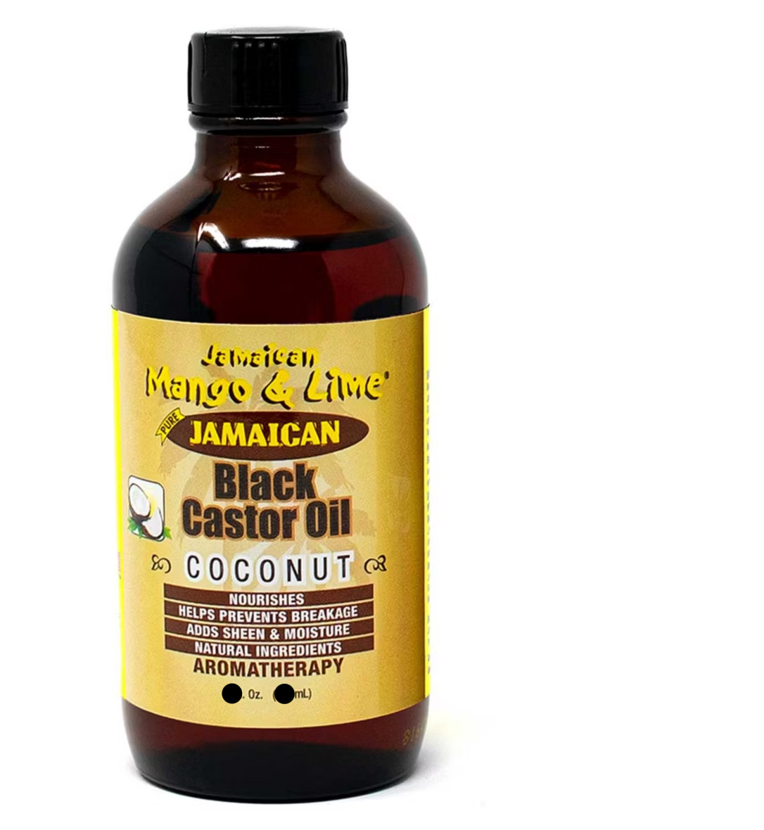 Jamaican M&L Black Castor Oil Coconut 8oz. | Shop at CC Hair & Beauty UK
