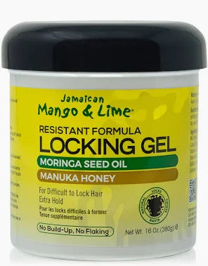 Jamaican Mango and Lime Jamaican Mango And Lime Resistant Formula Locking Hair Gel, 16oz | CC Hair & Beauty Leeds