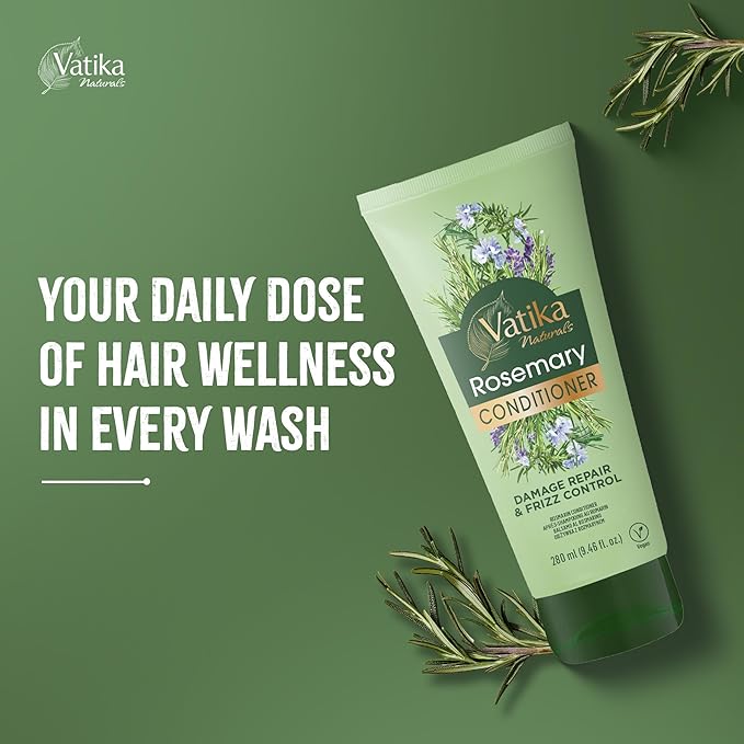 Vatika Rosemary Conditioner - Damage Repair & Frizz Control 280ml | CC Hair & Beauty UK