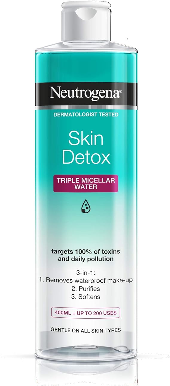 Neutrogena Skin Detox Triple Micellar Water, 400ml