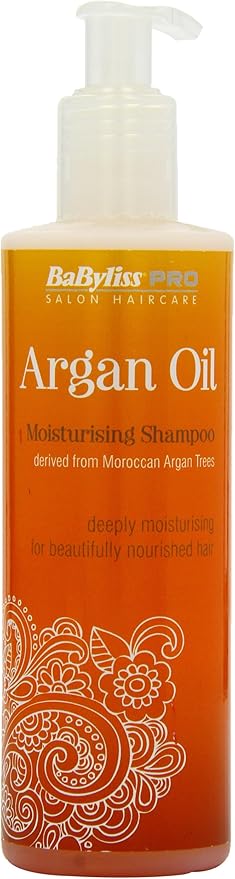 Babyliss Pro Argan Oil Deep Moisturising Shampoo 250ml - product detail | CC Hair & Beauty