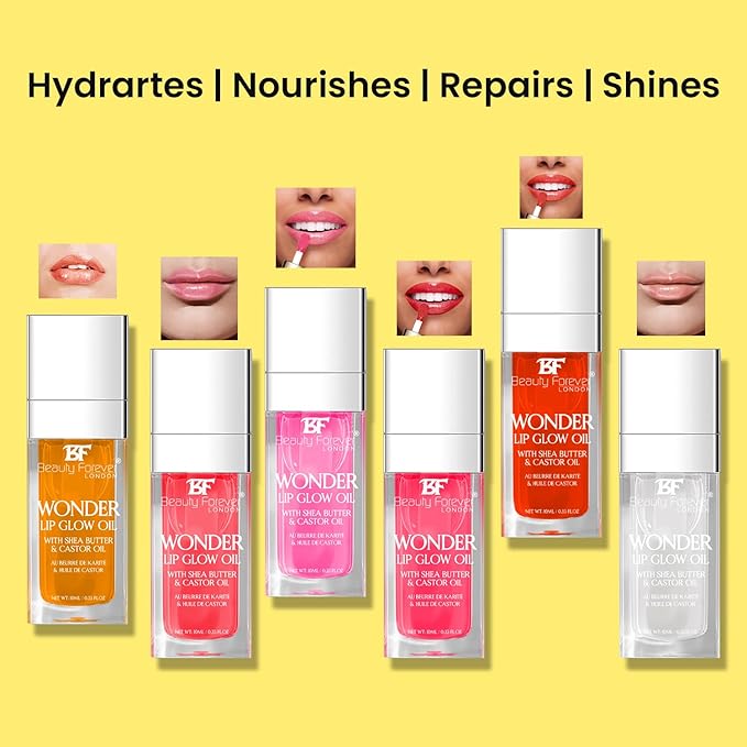 BF Wonder Lip Glow Oil, & Lip Gloss 6ml | CC Hair & Beauty UK