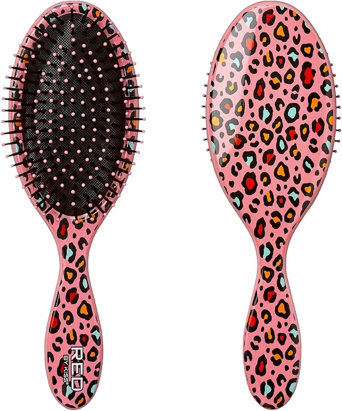 Red by Kiss Designed Brush, Easy Hair Detangling & Styling, Scalp Massage | CC Hair & Beauty UK