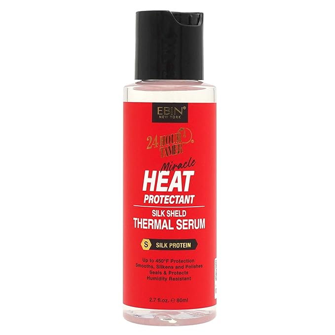 Ebin New York 24 Hour Tamer Heat Protectant Shield Serum 80ml | CC Hair and Beauty Leeds