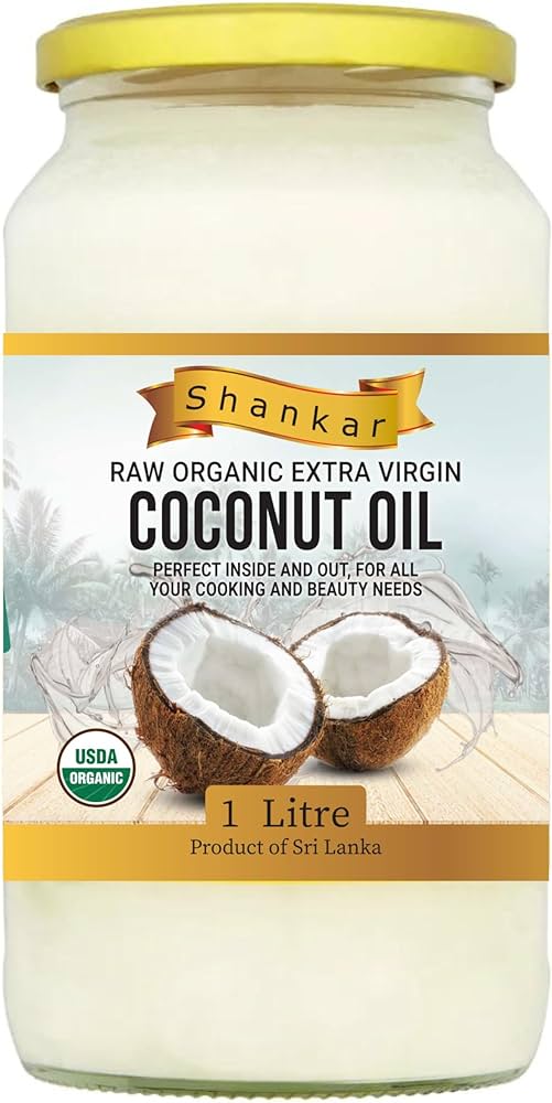 Shankar Raw Organic Extra Virgin Coconut Oil 1L