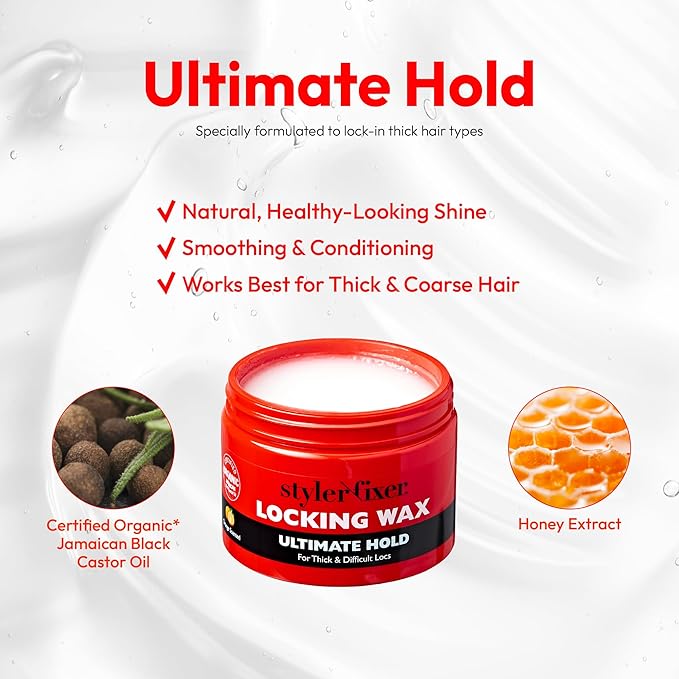 Red by Kiss Styler Fixer Reguler & Ultimate Hold Locking Gel 6oz - view 3