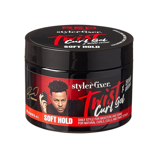 RED By Kiss X Bow Wow Styler Fixer Twist Curl Gel 6oz | CC Hair & Beauty UK